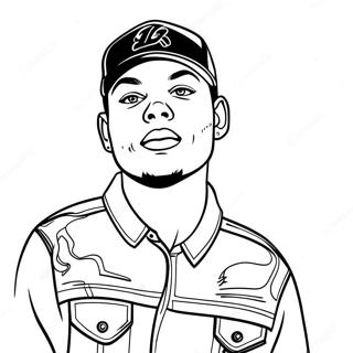 Pagina Para Colorir Do Kane Brown 51004-42483