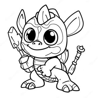 Pagina Para Colorir Do Skylander 51024-42507