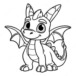 Pagina Para Colorir Do Spyro O Dragao Skylander 51025-42511