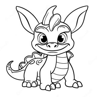 Pagina Para Colorir Do Spyro O Dragao Skylander 51025-42512