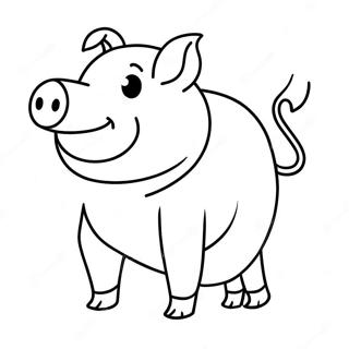 Pagina Para Colorir Do Alpha Pig Em Acao 51075-42559