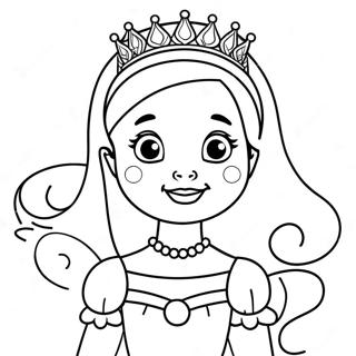 Pagina Para Colorir Da Princesa Fofa 51125-42597