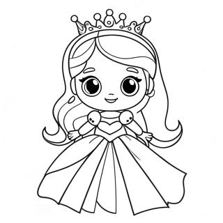 Pagina Para Colorir Da Princesa Fofa 51125-42599