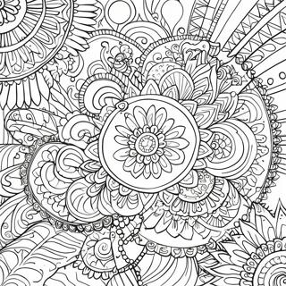 Pagina Para Colorir De Padroes De Mandala Serenos 5113-4102