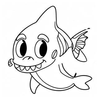 Pagina Para Colorir Do Baby Shark De Halloween 5122-4108