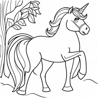 Pagina Para Colorir De Princesa E Cavalo 51294-42731