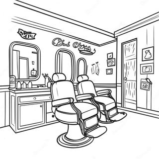 Pagina Para Colorir De Barbearia 51324-42743