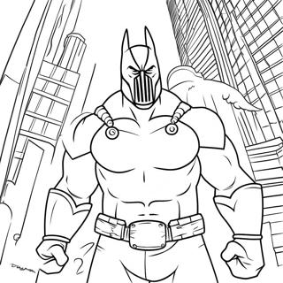 Pagina Para Colorir Do Bane Em Gotham City 51365-42783