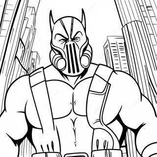 Pagina Para Colorir Do Bane Em Gotham City 51365-42784