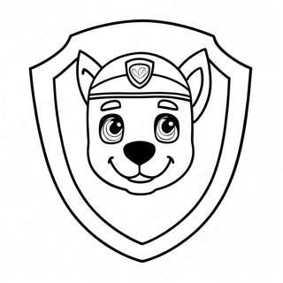 Pagina Para Colorir Do Emblema Da Patrulha Canina 51394-42798