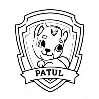 Pagina Para Colorir Do Emblema Da Patrulha Canina 51394-42799