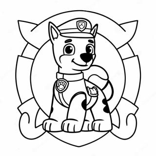 Pagina Para Colorir Do Emblema Da Patrulha Canina 51394-42800