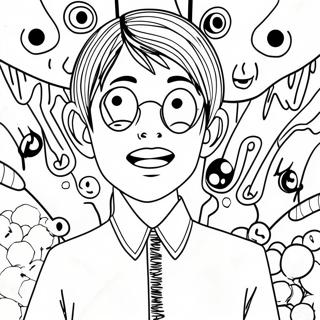 Pagina Para Colorir De Junji Ito 51424-42818