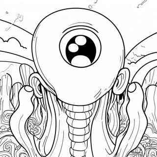 Pagina Para Colorir De Monstro Assustador De Junji Ito 51425-42827