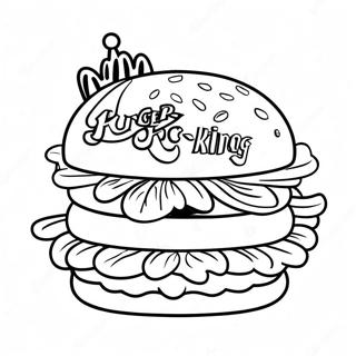 Pagina Para Colorir Logo Do Burger King 51484-42874