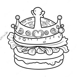 Pagina Para Colorir Coroa Do Burger King 51485-42877