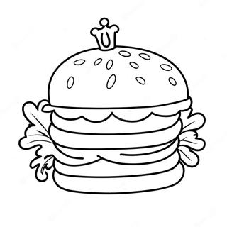 Pagina Para Colorir Coroa Do Burger King 51485-42880