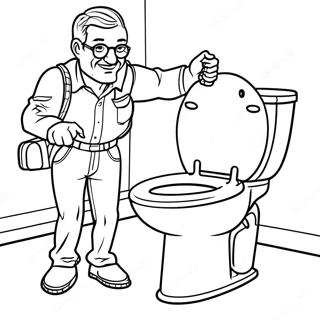 Pagina Para Colorir Homem Da Camera Do Skibidi Toilet 51534-42920