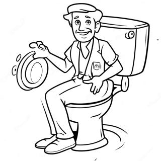 Pagina Para Colorir Homem Da Camera Do Skibidi Toilet Engracado 51535-42913