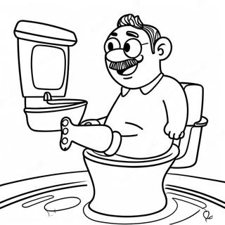 Pagina Para Colorir Homem Da Camera Do Skibidi Toilet Engracado 51535-42914