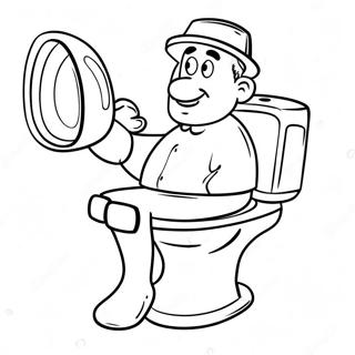 Pagina Para Colorir Homem Da Camera Do Skibidi Toilet Engracado 51535-42915