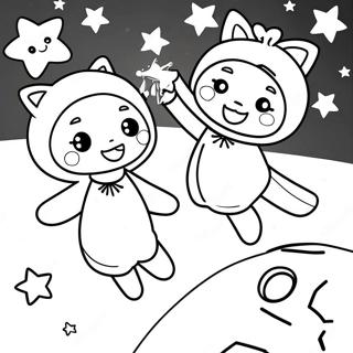 Pagina Para Colorir De Kiki E Lala Voando Atraves Das Estrelas 5153-4133