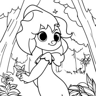 Pagina Para Colorir Floresta Magica De Ferngully 51575-42960