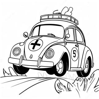 Pagina Para Colorir Do Herbie Acelerando 51655-43015