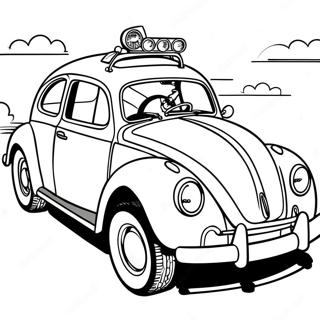 Pagina Para Colorir Do Herbie Acelerando 51655-43016