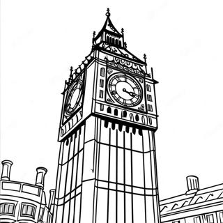 Pagina Para Colorir Do Marco Big Ben 51685-43050