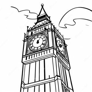 Pagina Para Colorir Do Marco Big Ben 51685-43051