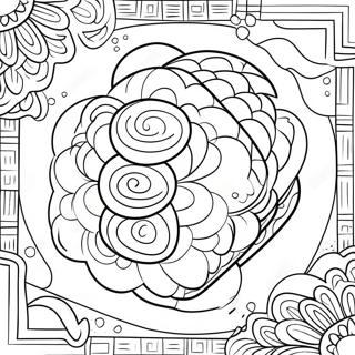 Pagina Para Colorir Do Bolo De Lua 51694-43035