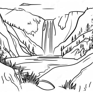 Pagina Para Colorir Do Parque Nacional Yellowstone 51734-43078