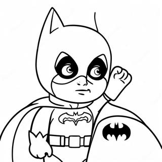 Pagina Para Colorir Do Bebe Batman 51794-43123