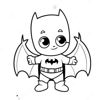 Pagina Para Colorir Do Bebe Batman Fofo Em Fralda 51795-43139