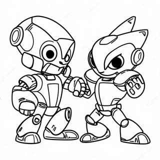 Pagina Para Colorir Do Ratchet Lutando Contra Robos Malvados 51925-43231