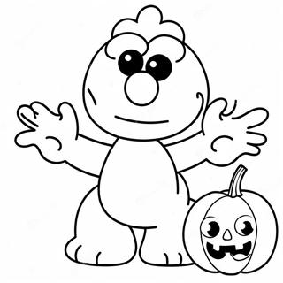 Pagina Para Colorir Do Elmo No Halloween 51955-43250