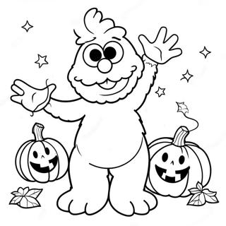 Pagina Para Colorir Do Elmo No Halloween 51955-43252