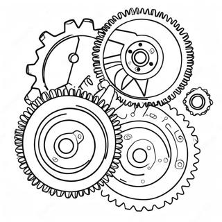 Pagina Para Colorir De Engrenagens 51965-43235