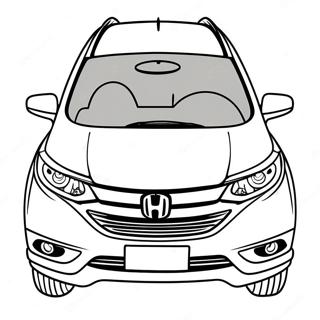 Pagina Para Colorir Do Honda Crv 51975-43268