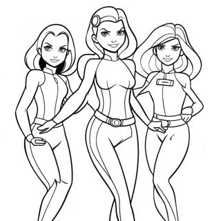 Pagina Para Colorir Das Totally Spies 51995-43275