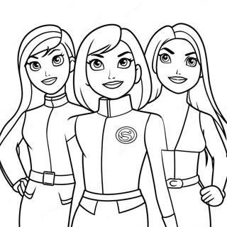 Pagina Para Colorir Das Totally Spies 51995-43276