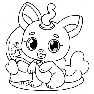 Pagina Para Colorir Jewelpet 52085-43343