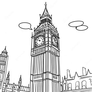 Pagina Para Colorir Do Big Ben 52145-43394