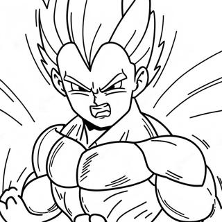 Pagina Para Colorir Do Majin Vegeta Se Energizando 52156-43409