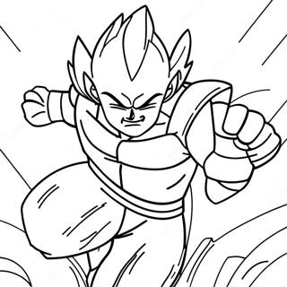 Pagina Para Colorir Do Majin Vegeta Se Energizando 52156-43412