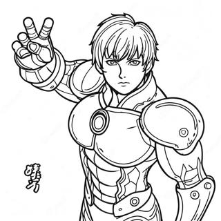 Pagina Para Colorir Do Genos Em Acao 52166-43420