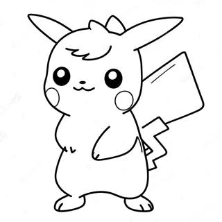 Pagina Para Colorir Da Menina Pikachu 52185-43426