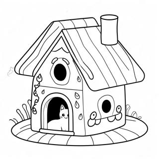 Pagina Para Colorir Da Casa Do Gato 52256-43474