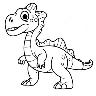 Pagina Para Colorir De Dinossauro Hibrido 52296-43499